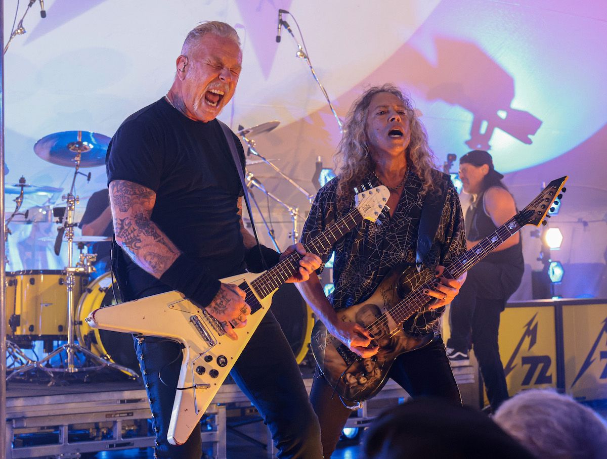 Metallica at Stephen Talkhouse 1